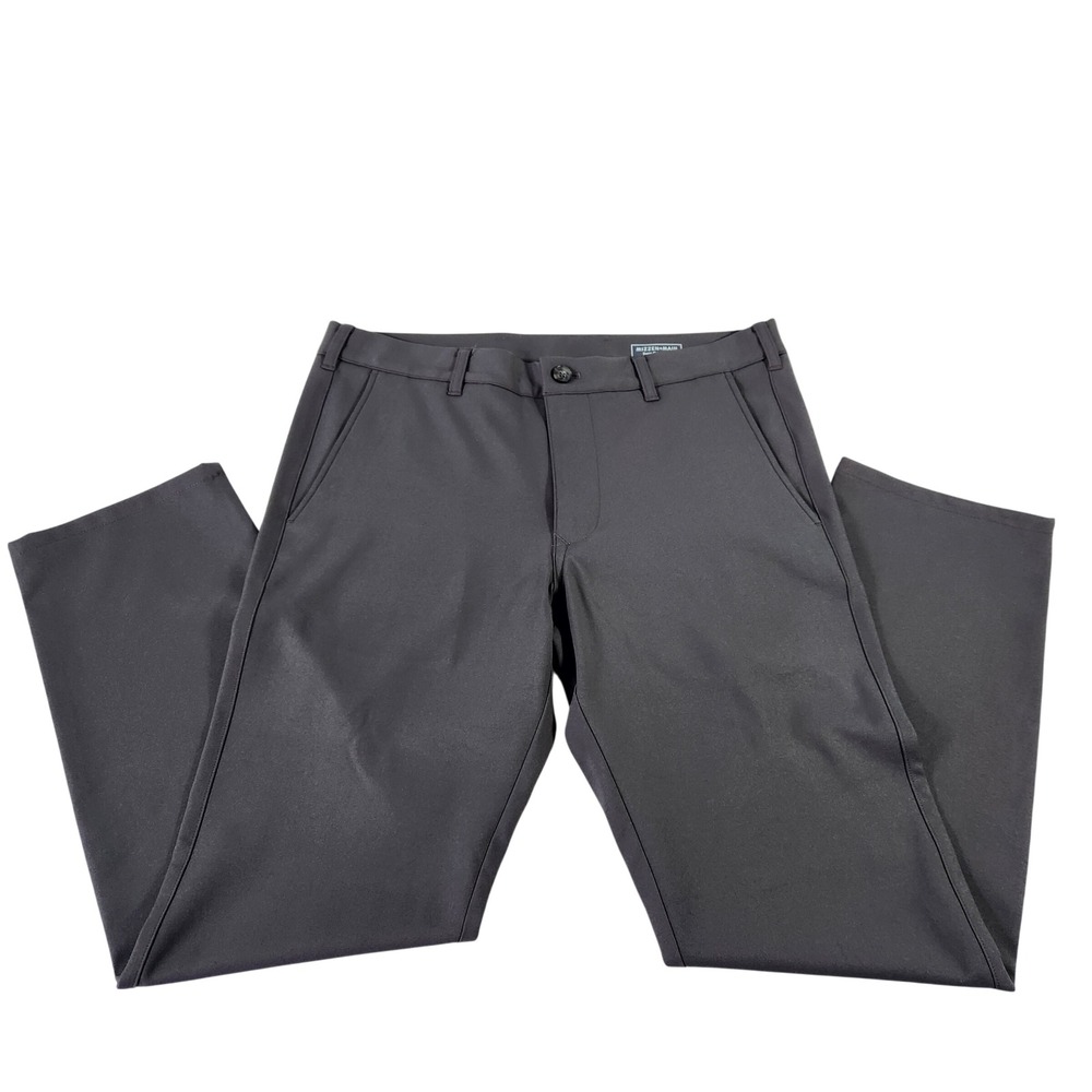 Mizzen+Main Men's Charcoal Gray Chinos